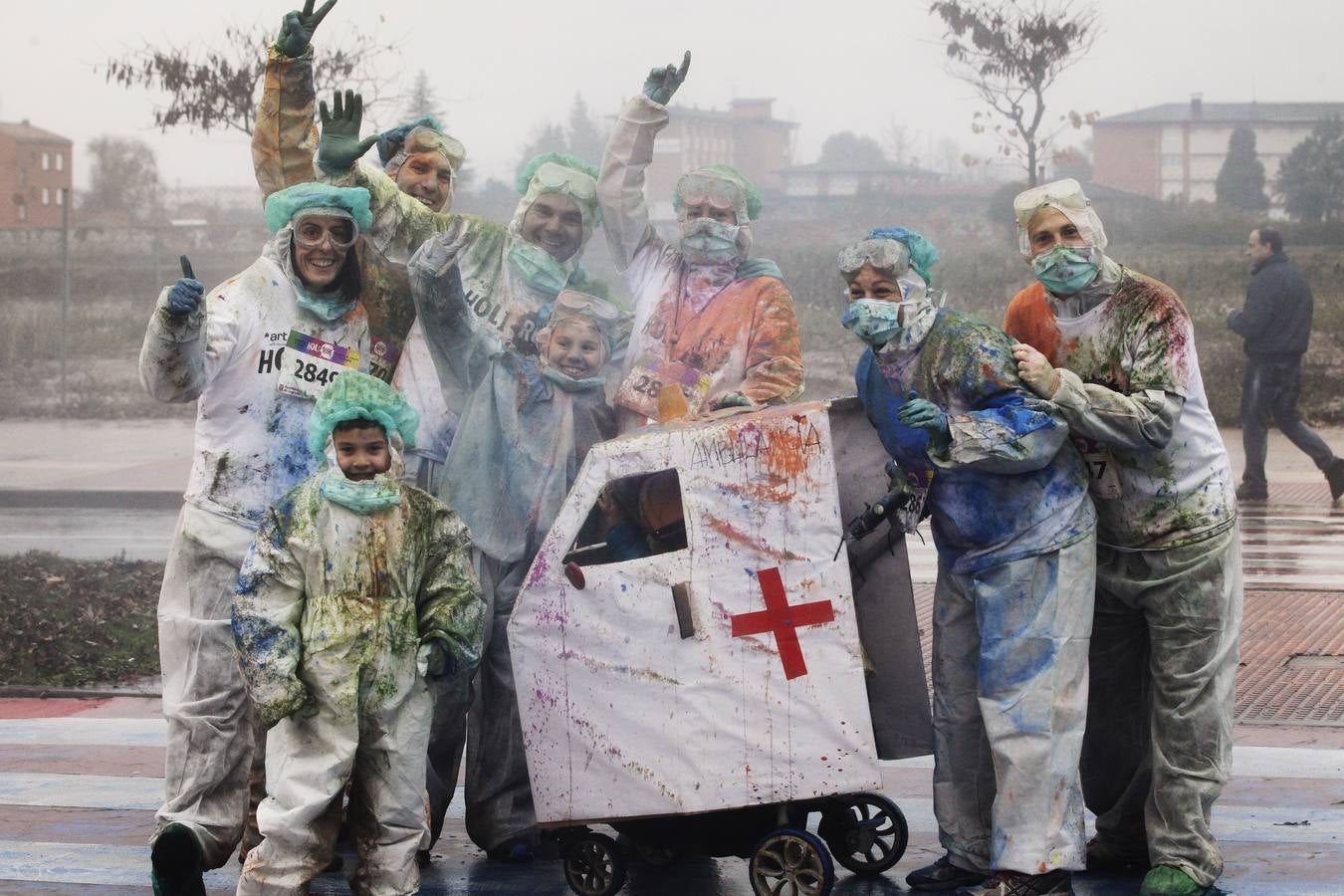 Logroño se llena de color con la Holi Run (I)