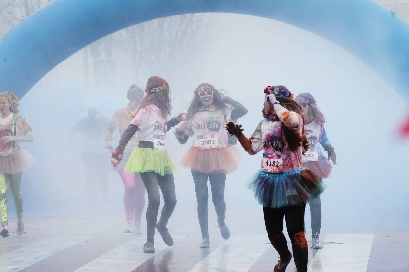 Logroño se llena de color con la Holi Run (I)