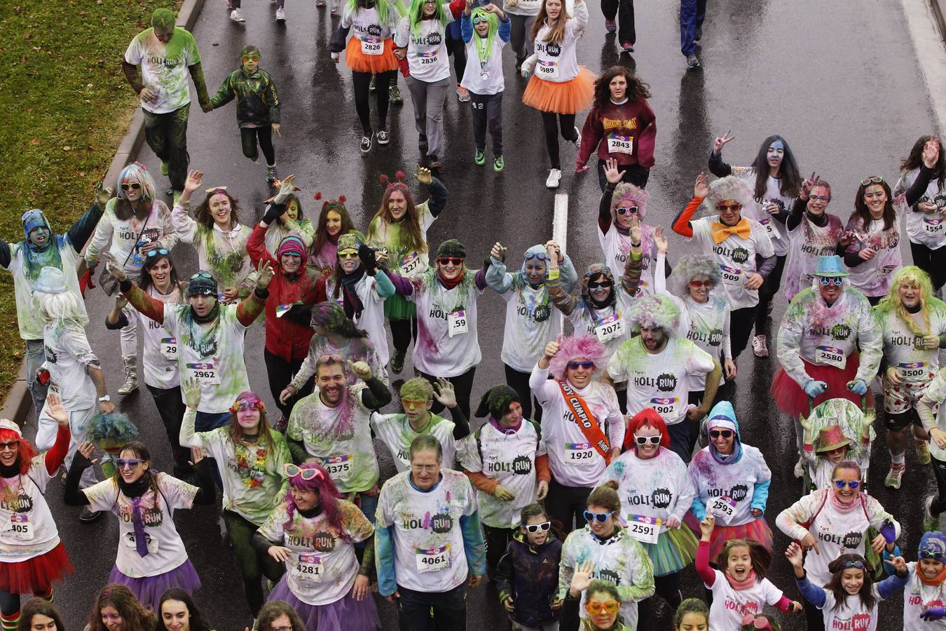 Logroño se llena de color con la Holi Run (I)