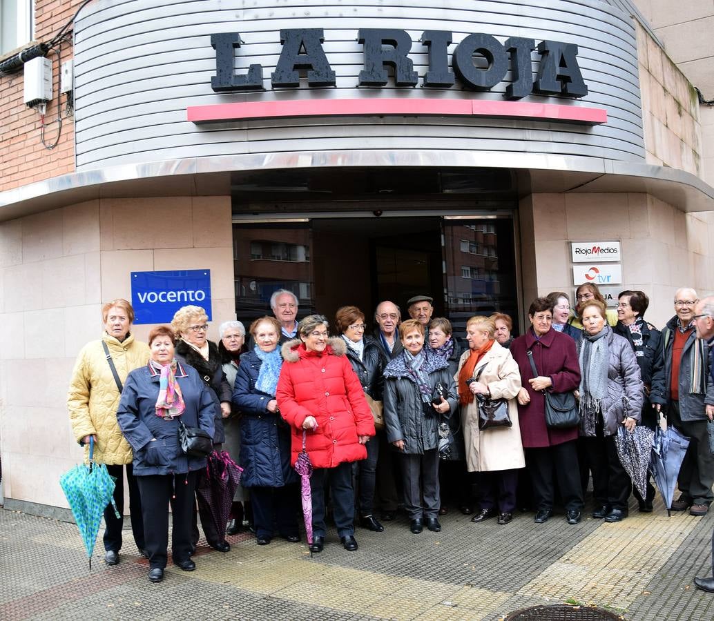 Alumnos del programa Vida Sana del Ayuntamiento de Logroño visitan la multimedia La Rioja