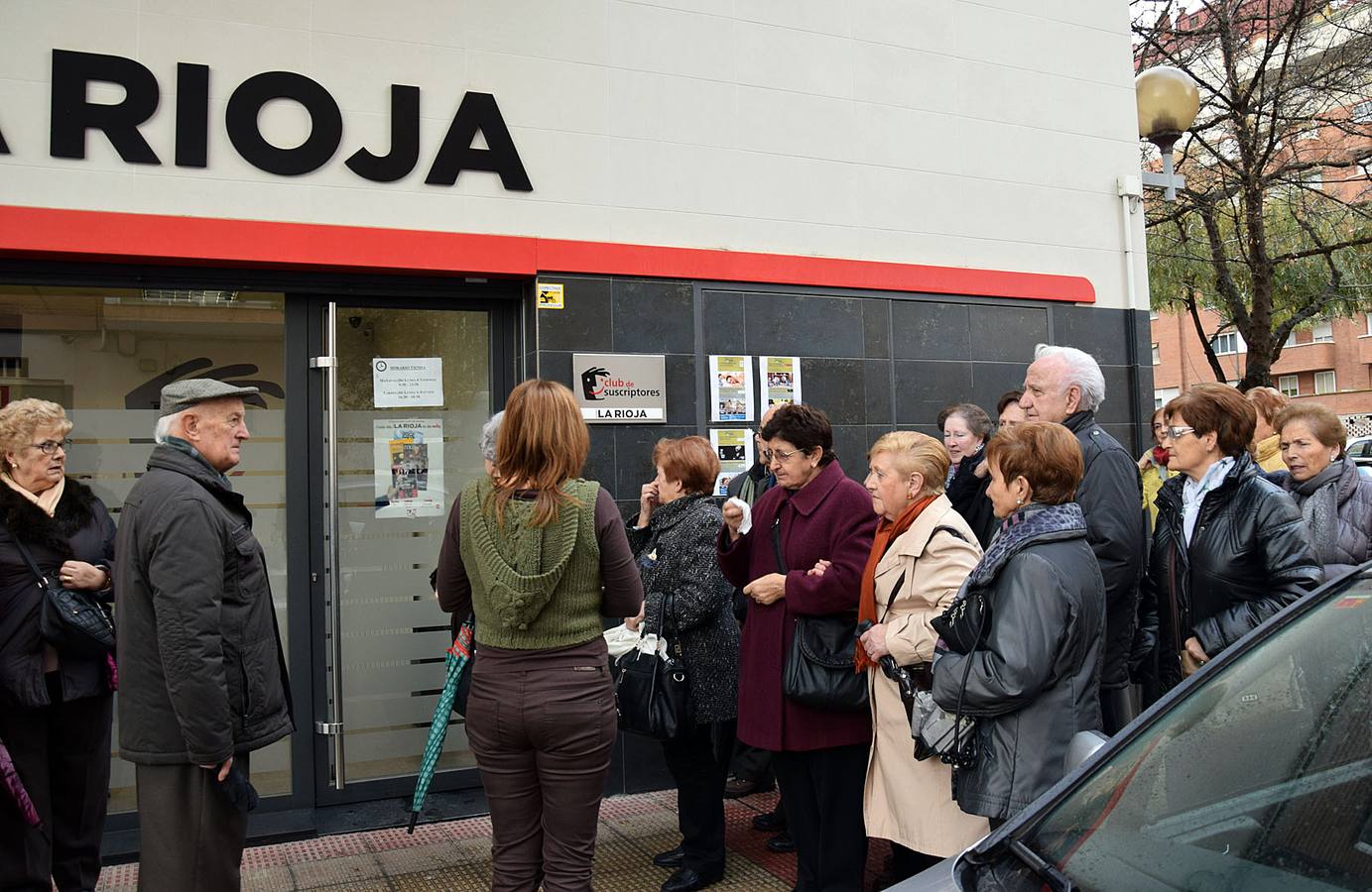 Alumnos del programa Vida Sana del Ayuntamiento de Logroño visitan la multimedia La Rioja