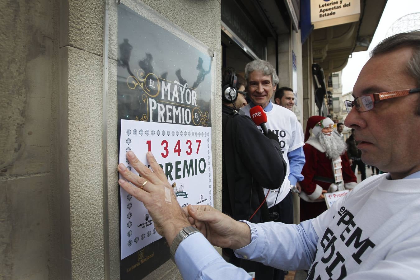 Logroño celebra el Gordo y el segundo premio