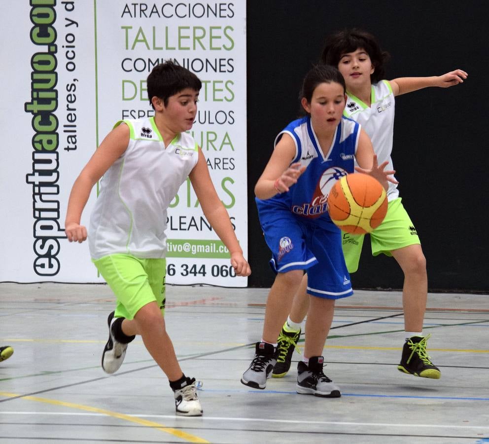 Lardero disfruta con las promesas del baloncesto