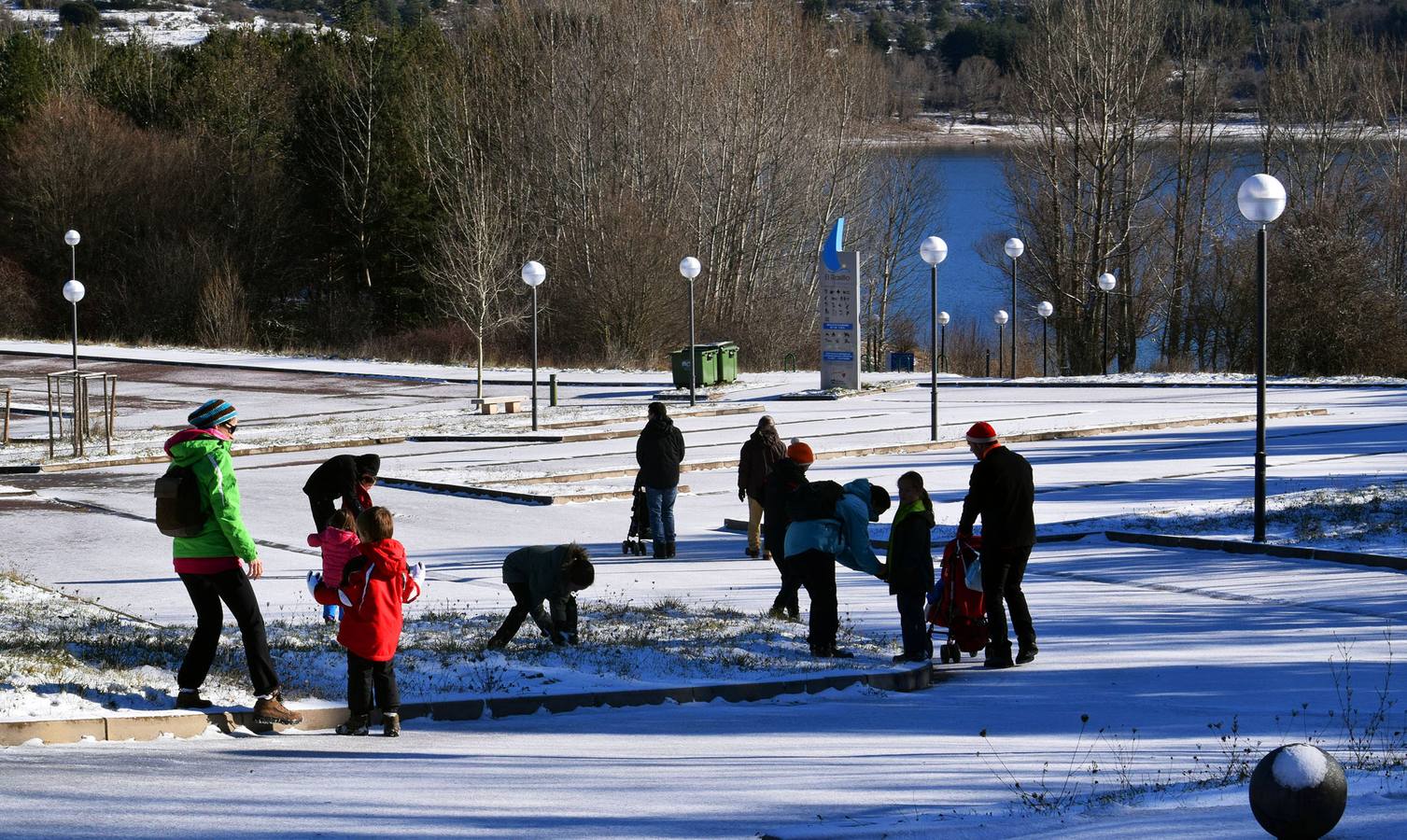 La nieve vuelve a Los Cameros