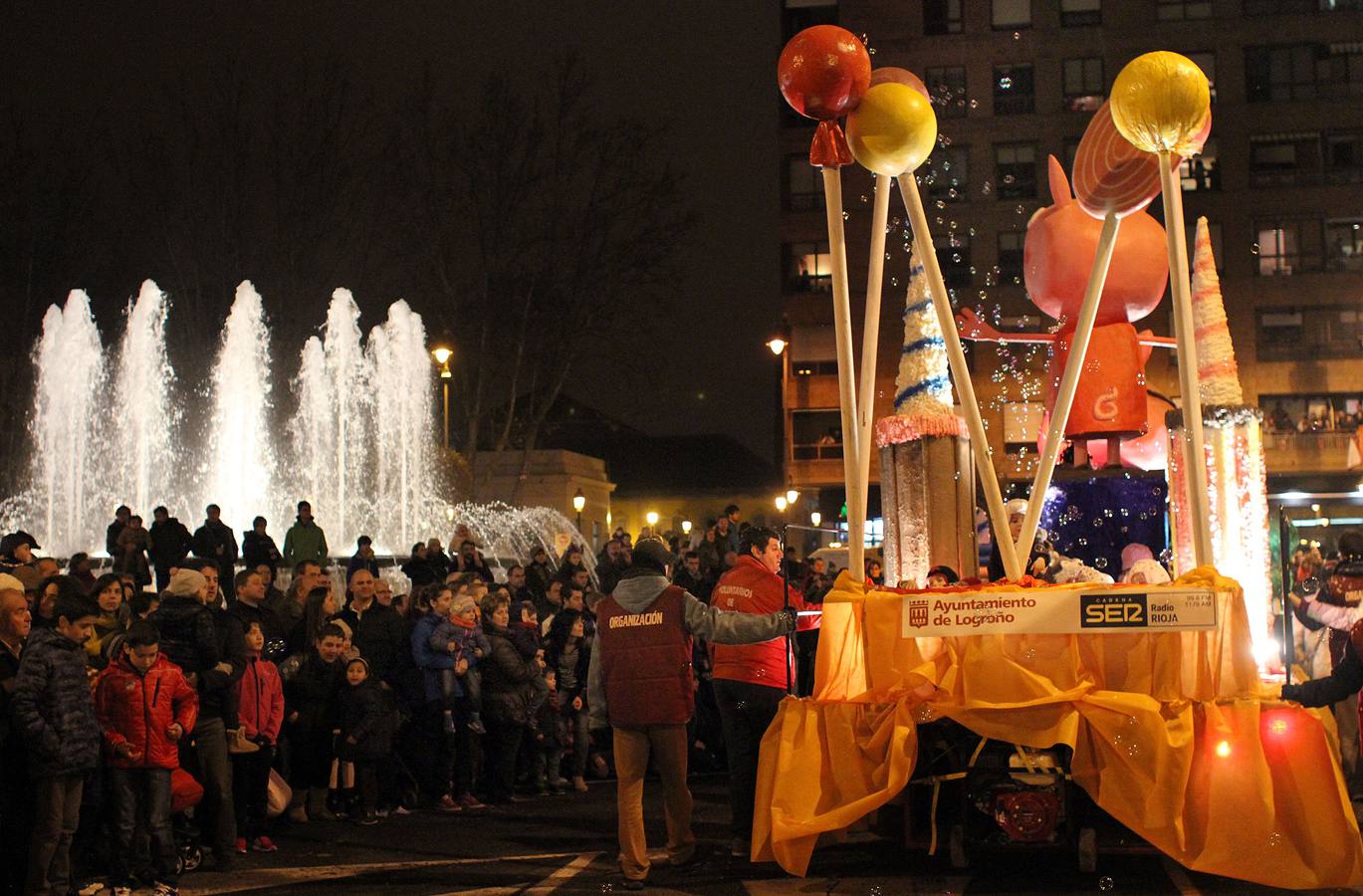 Cabalgata de Reyes en Logroño