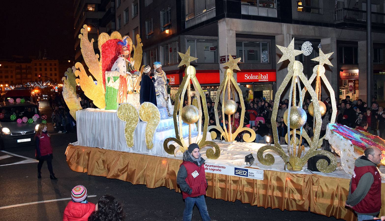 Cabalgata de Reyes en Logroño