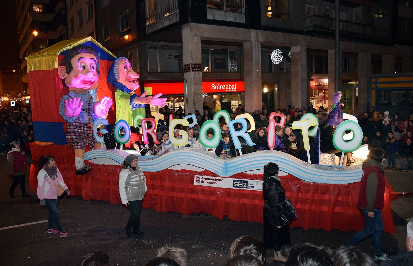 Cabalgata de Reyes en Logroño