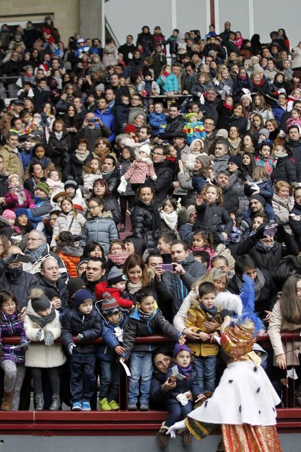 Los Reyes Magos llegan a Las Gaunas (II)