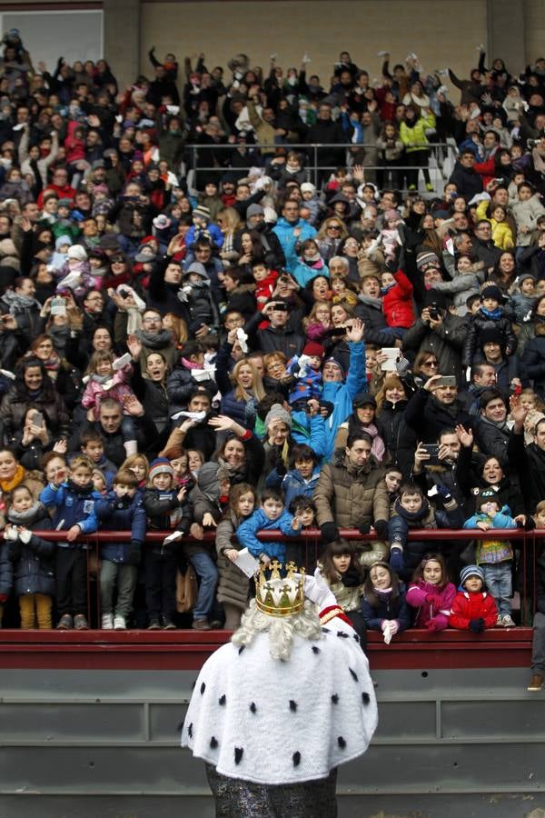 Los Reyes Magos llegan a Las Gaunas (II)