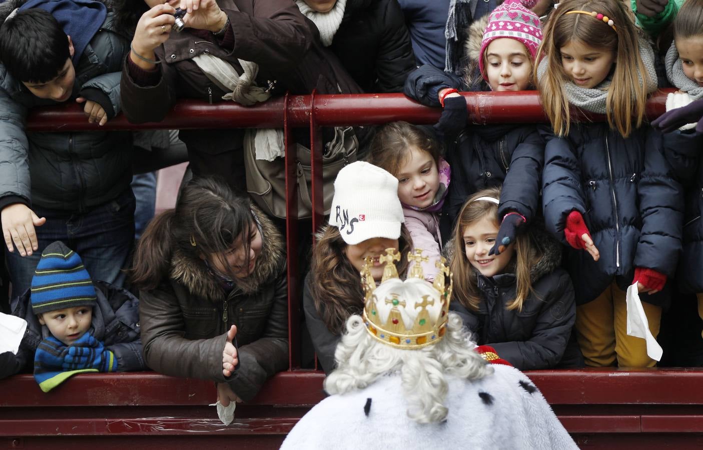 Los Reyes Magos llegan a Las Gaunas (II)