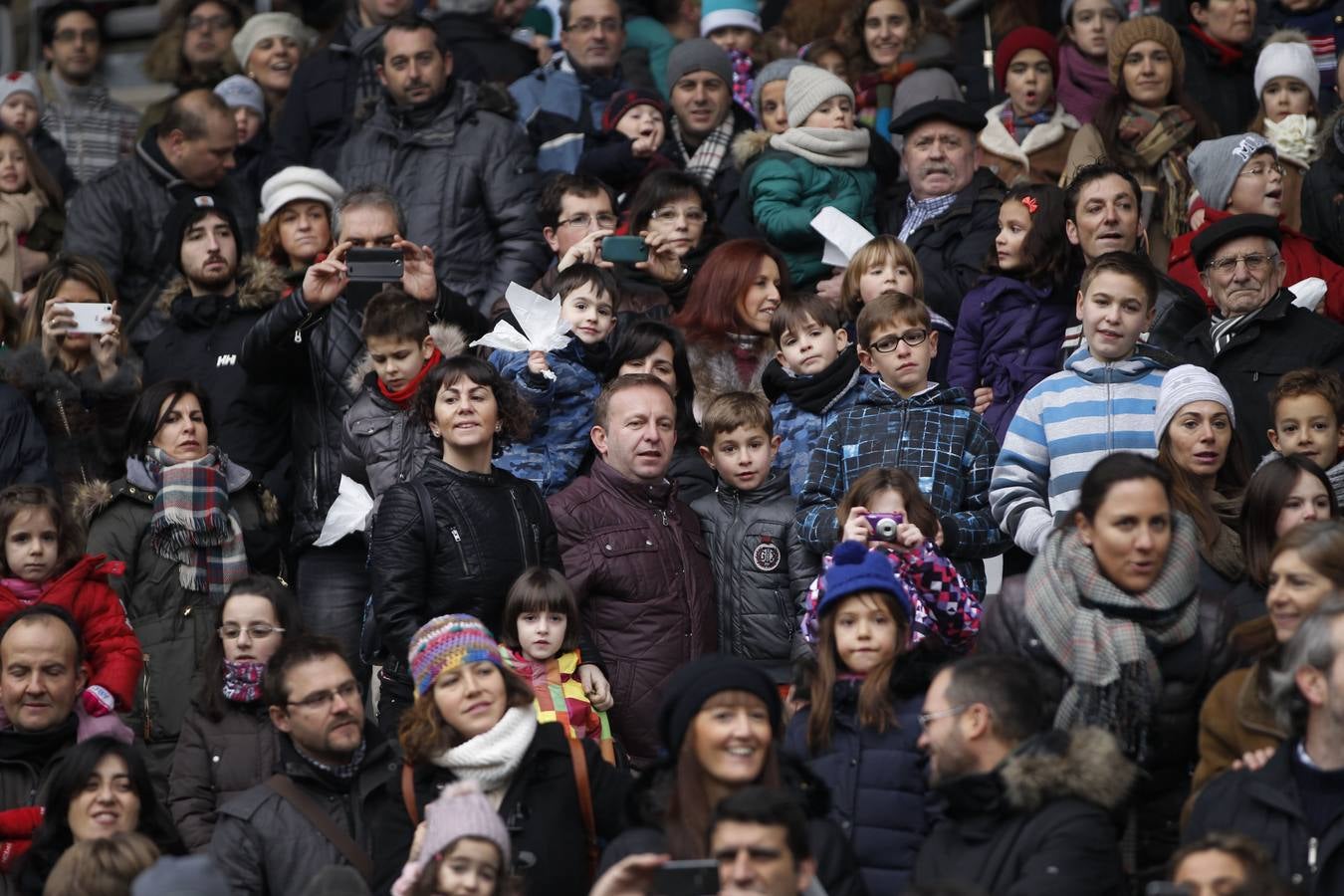 Los Reyes Magos llegan a Las Gaunas (II)