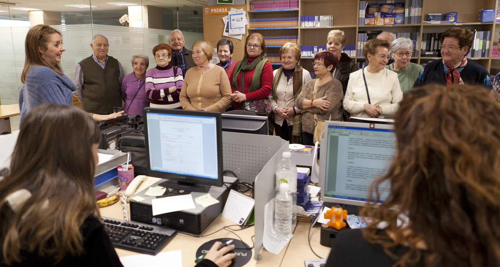 Visita a la multimedia de Nueva Rioja