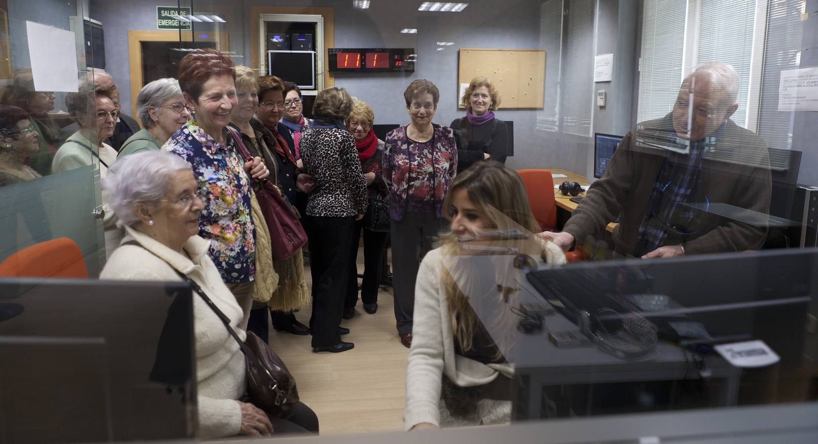 Visita a la multimedia de Nueva Rioja