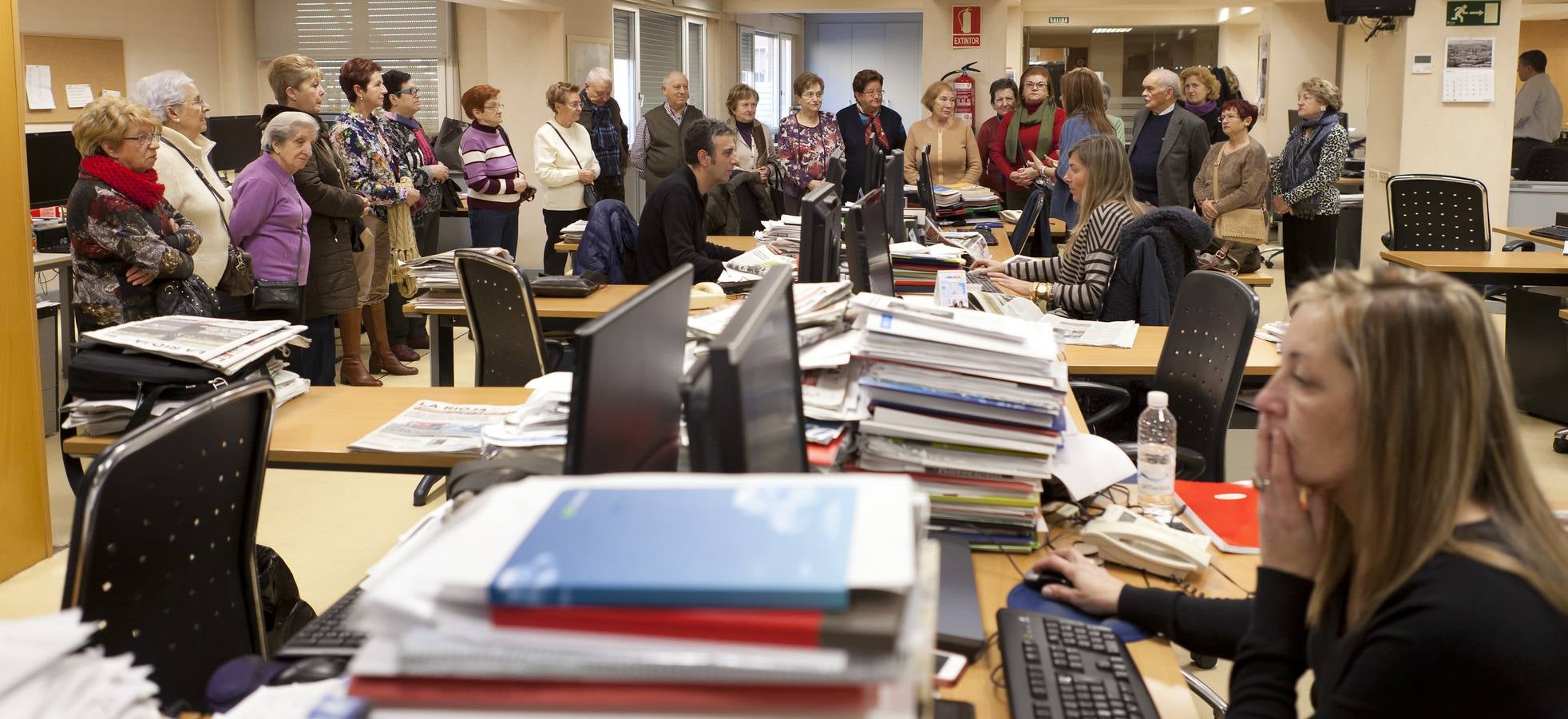 Visita a la multimedia de Nueva Rioja