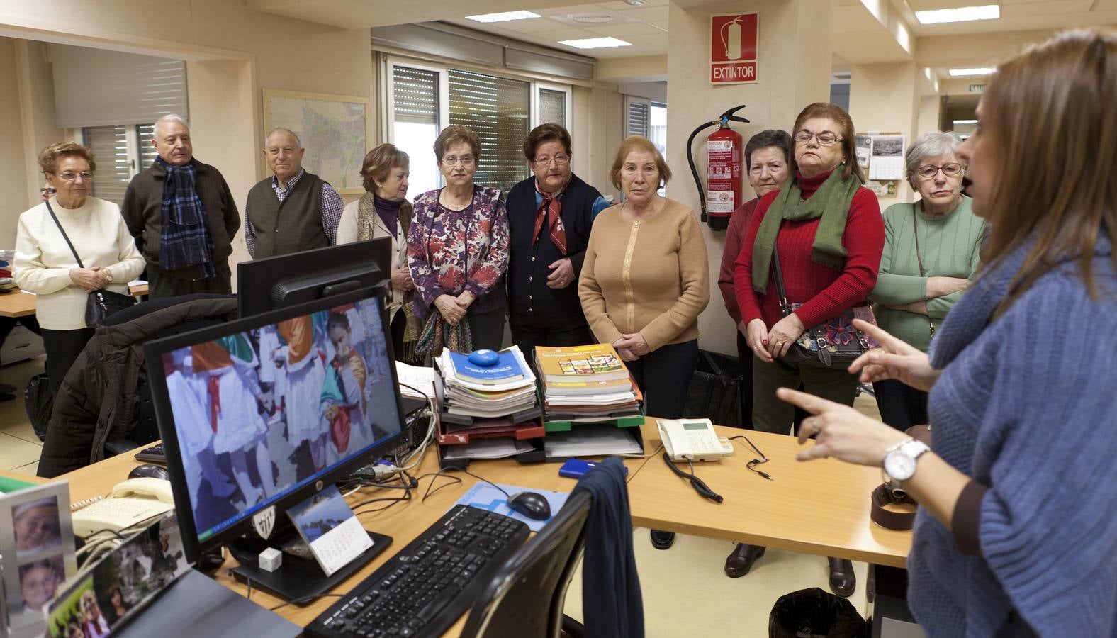 Visita a la multimedia de Nueva Rioja