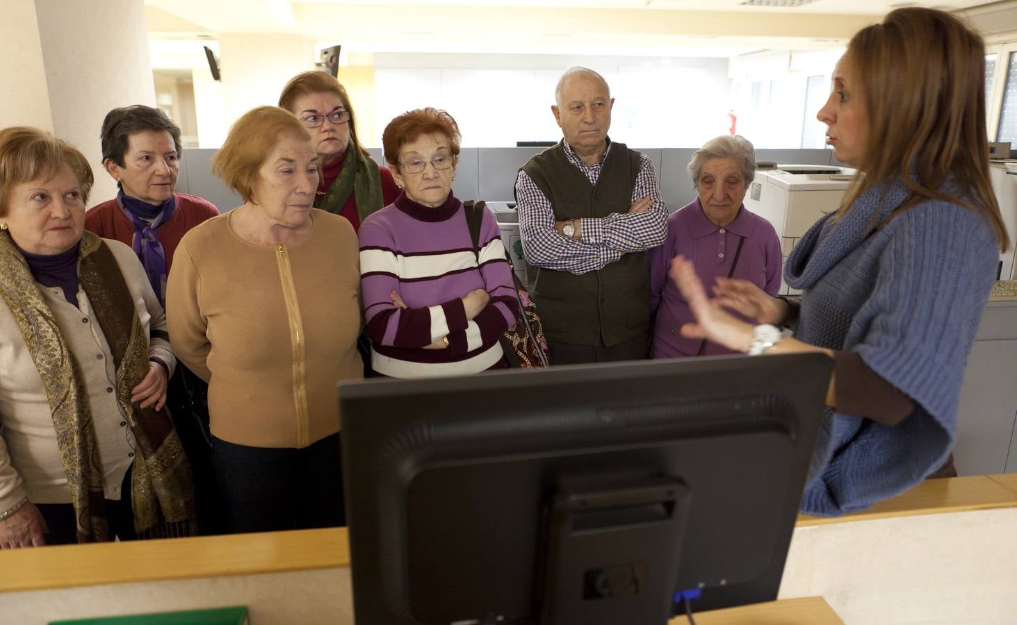 Visita a la multimedia de Nueva Rioja