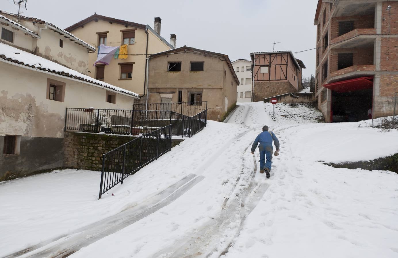 Mañana blanca en Torrecilla