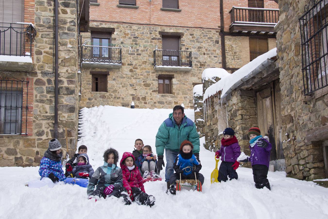 La Rioja entra en alerta amarilla tras la nieve del fin de semana