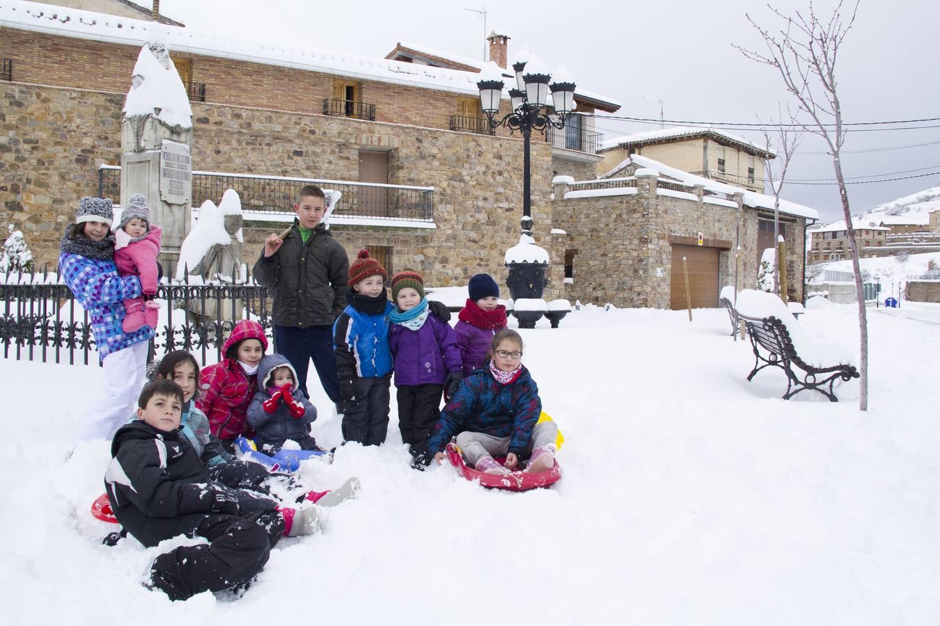 La Rioja entra en alerta amarilla tras la nieve del fin de semana