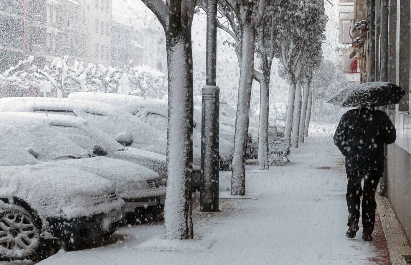 La Rioja entra en alerta amarilla tras la nieve del fin de semana