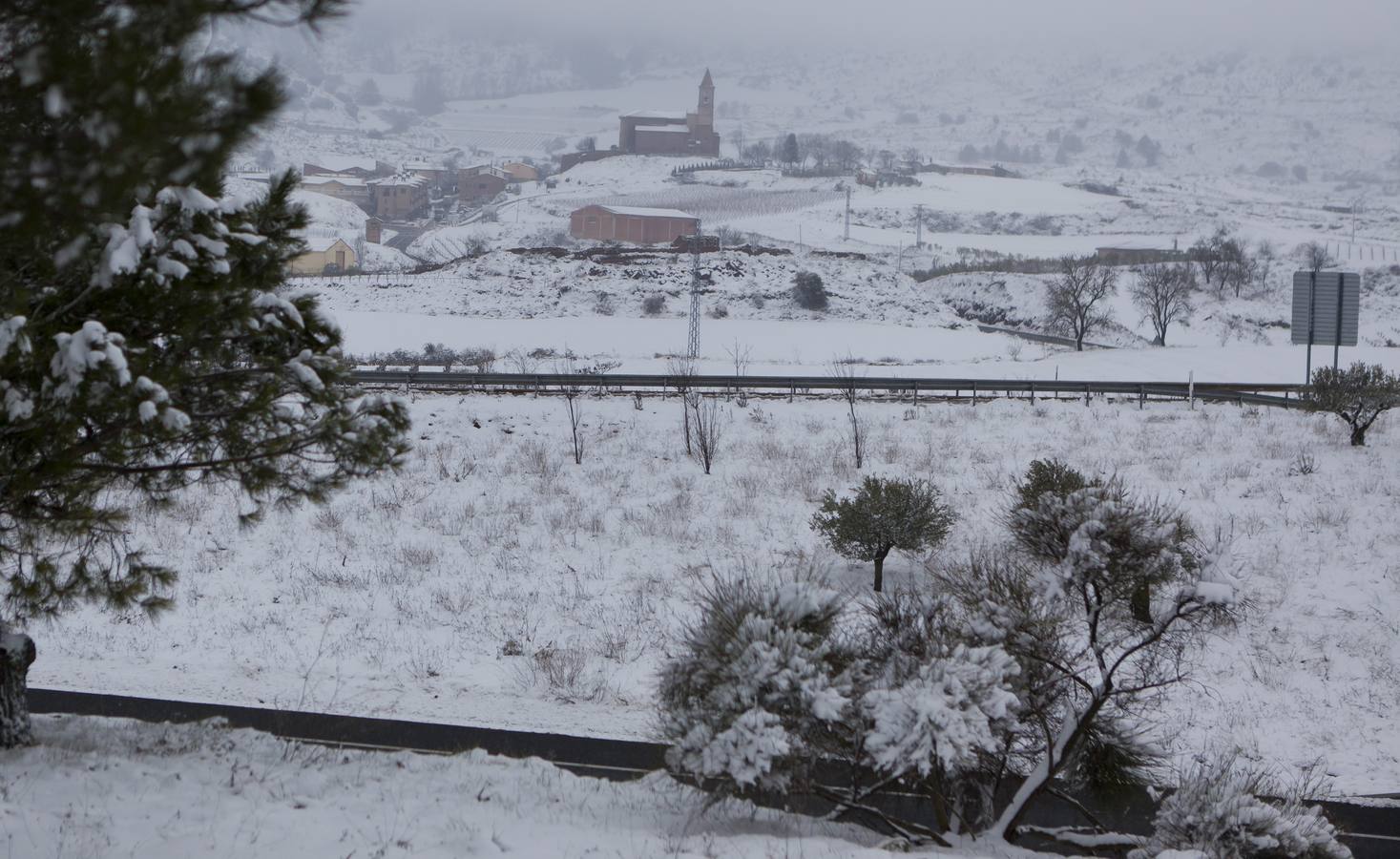 Nieve en Sotés y Ventosa