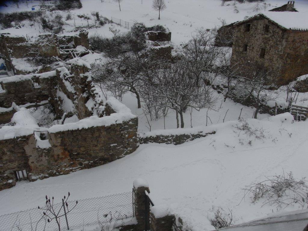 La nieve cubre La Rioja