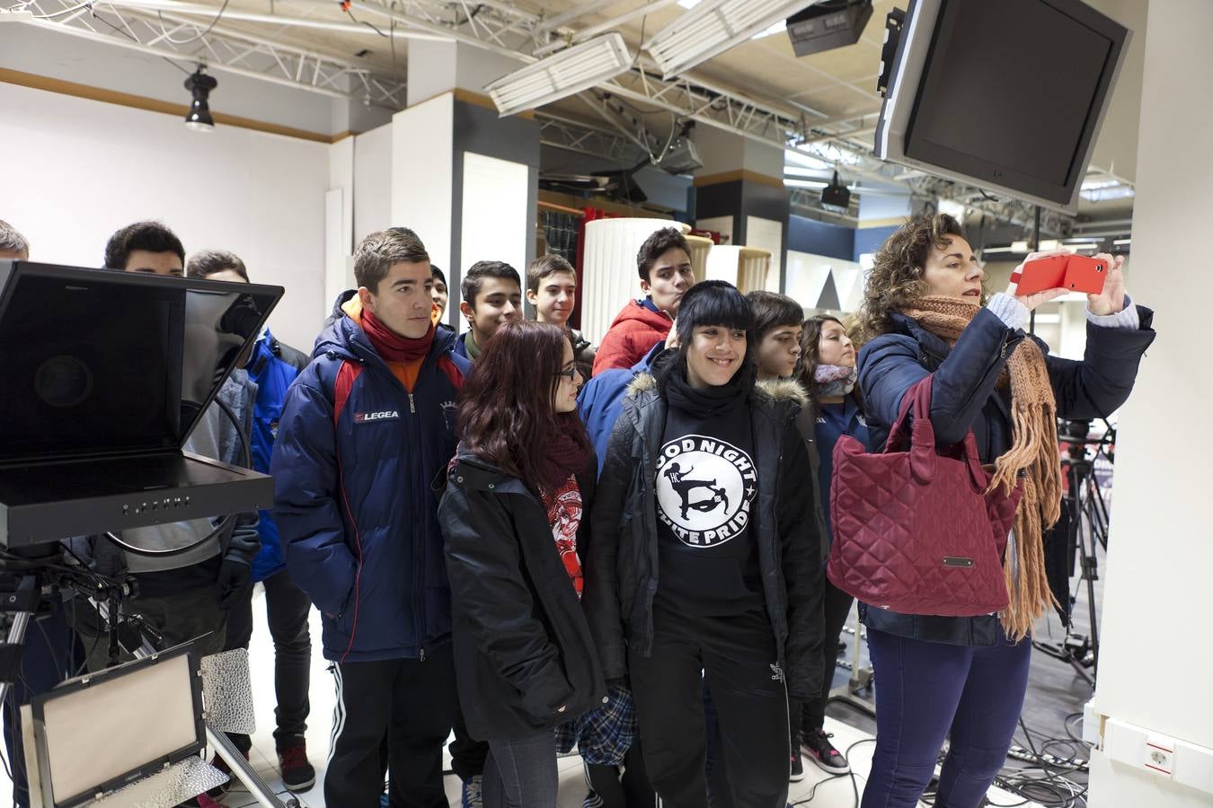 Visita de los alumnos de 3º B de Los Boscos