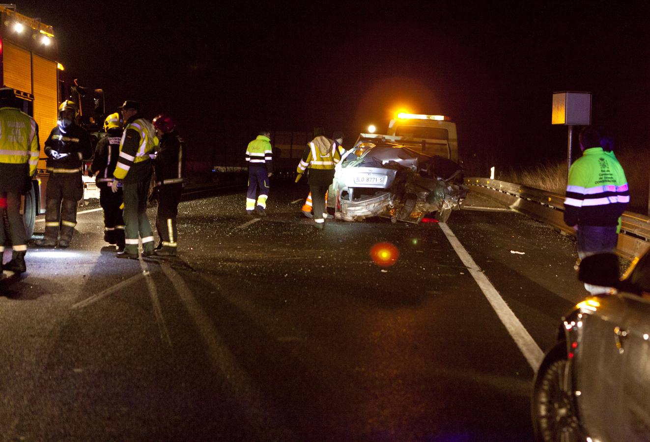 Accidente mortal en la N-232