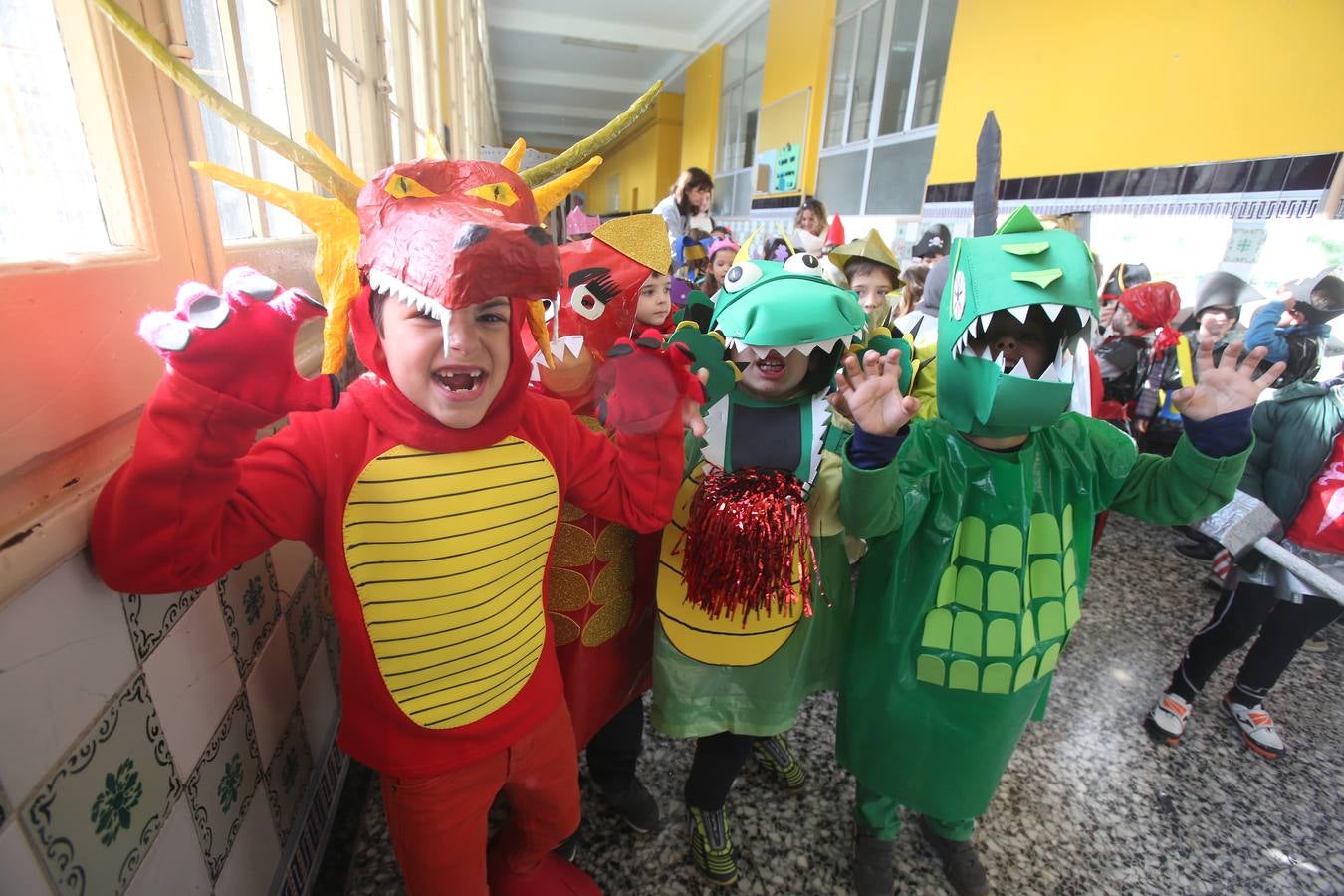 Los niños de Escolapios se difrazan por Carnaval