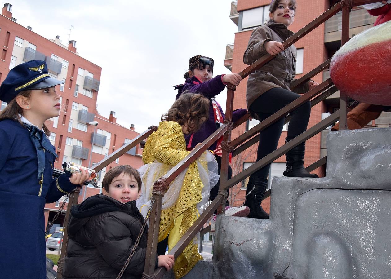 El barrio de El Arco celebra una fiesta infantil de Carnaval