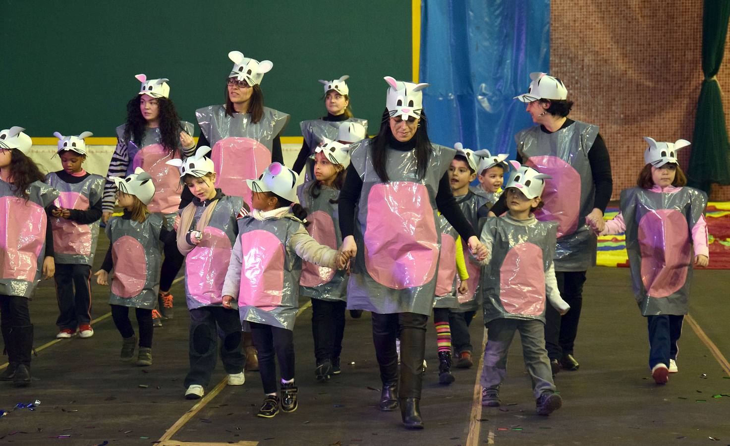 Fiesta de disfraces de las ludotecas municipales de Logroño en Las Gaunas