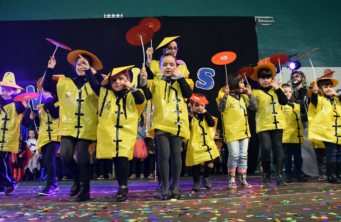 Fiesta de disfraces de las ludotecas municipales de Logroño en Las Gaunas