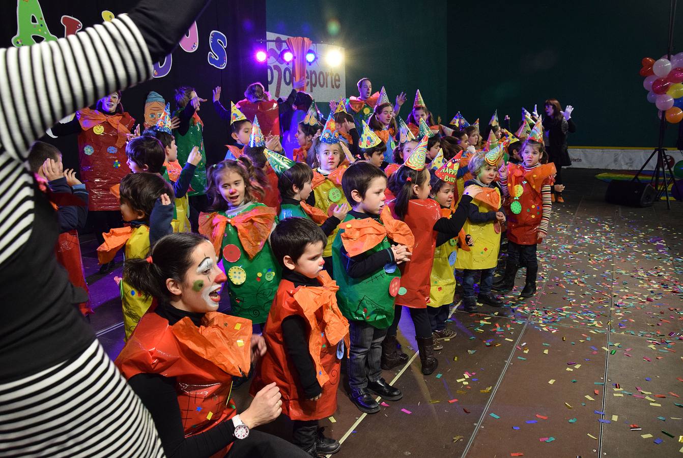 Fiesta de disfraces de las ludotecas municipales de Logroño en Las Gaunas