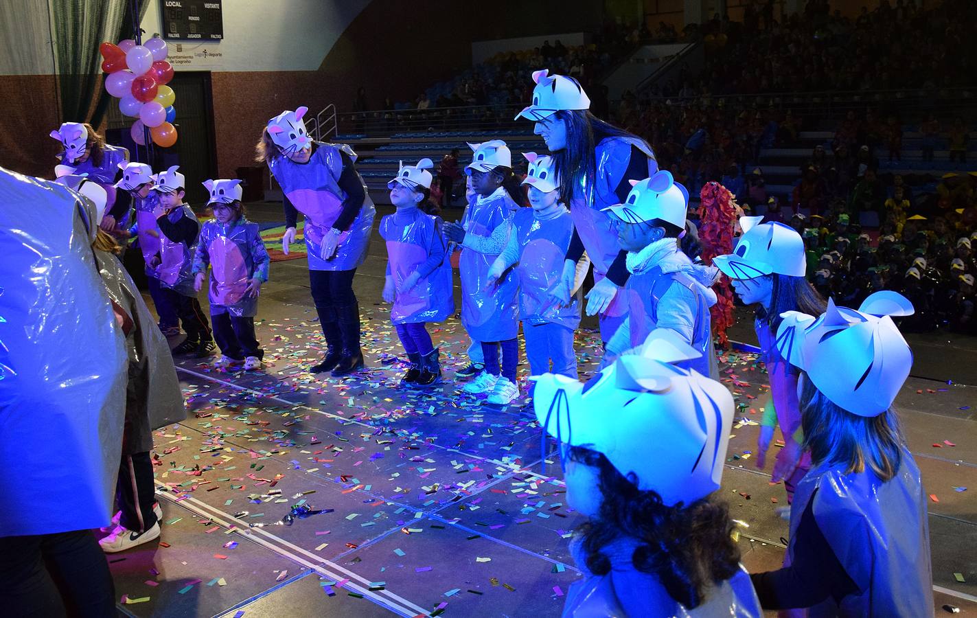 Fiesta de disfraces de las ludotecas municipales de Logroño en Las Gaunas