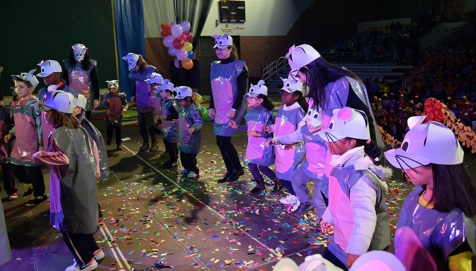 Fiesta de disfraces de las ludotecas municipales de Logroño en Las Gaunas