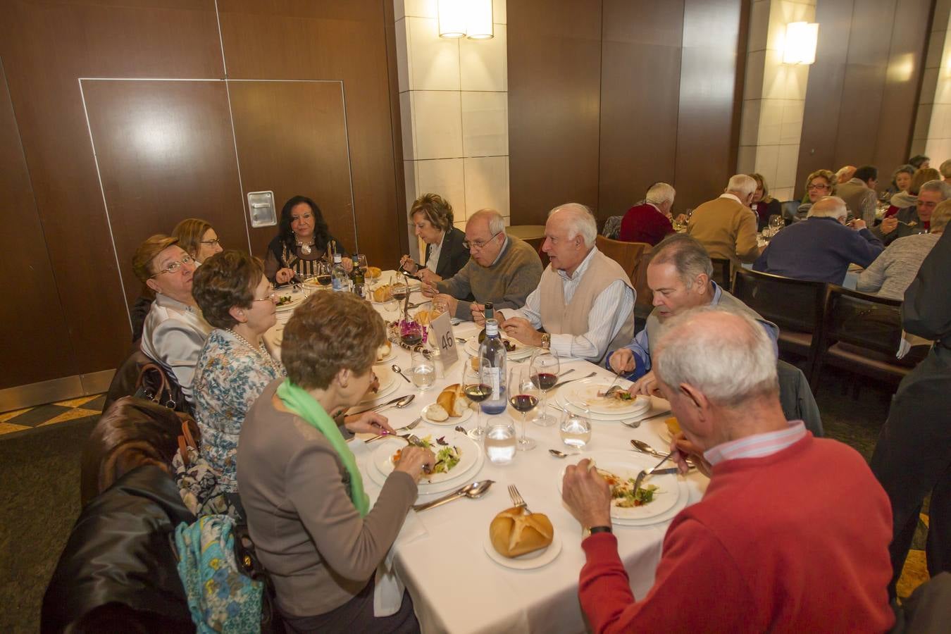 Jornada de mayores con comida en Delicatto (I)