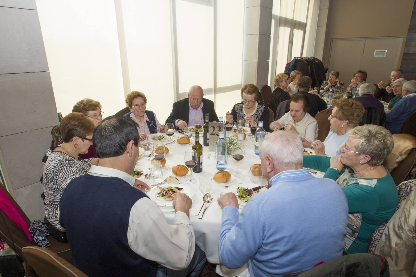 Jornada de mayores con comida en Delicatto (II)