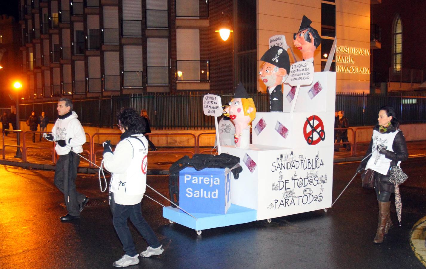 Marea Ciudadana por las calles de Logroño