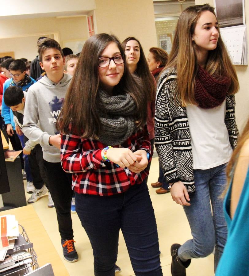 Visita de los alumnos del IES Escultor Daniel