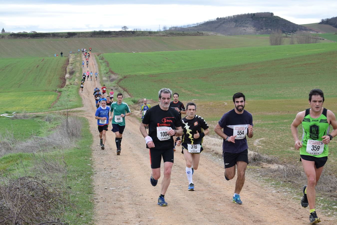 Alberto Alba gana la Media IX Maratón del Camino (I)