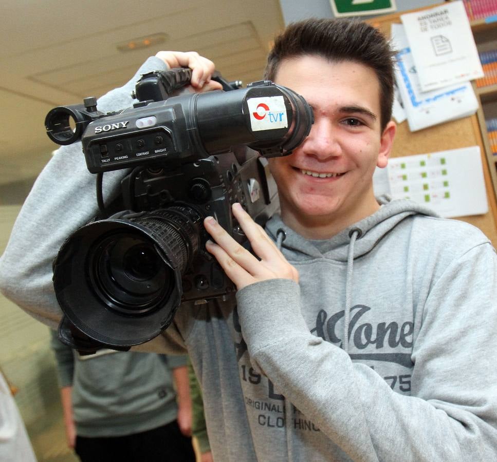 Los alumnos de 3ºC de Marianistas visitan la multimedia de La Rioja