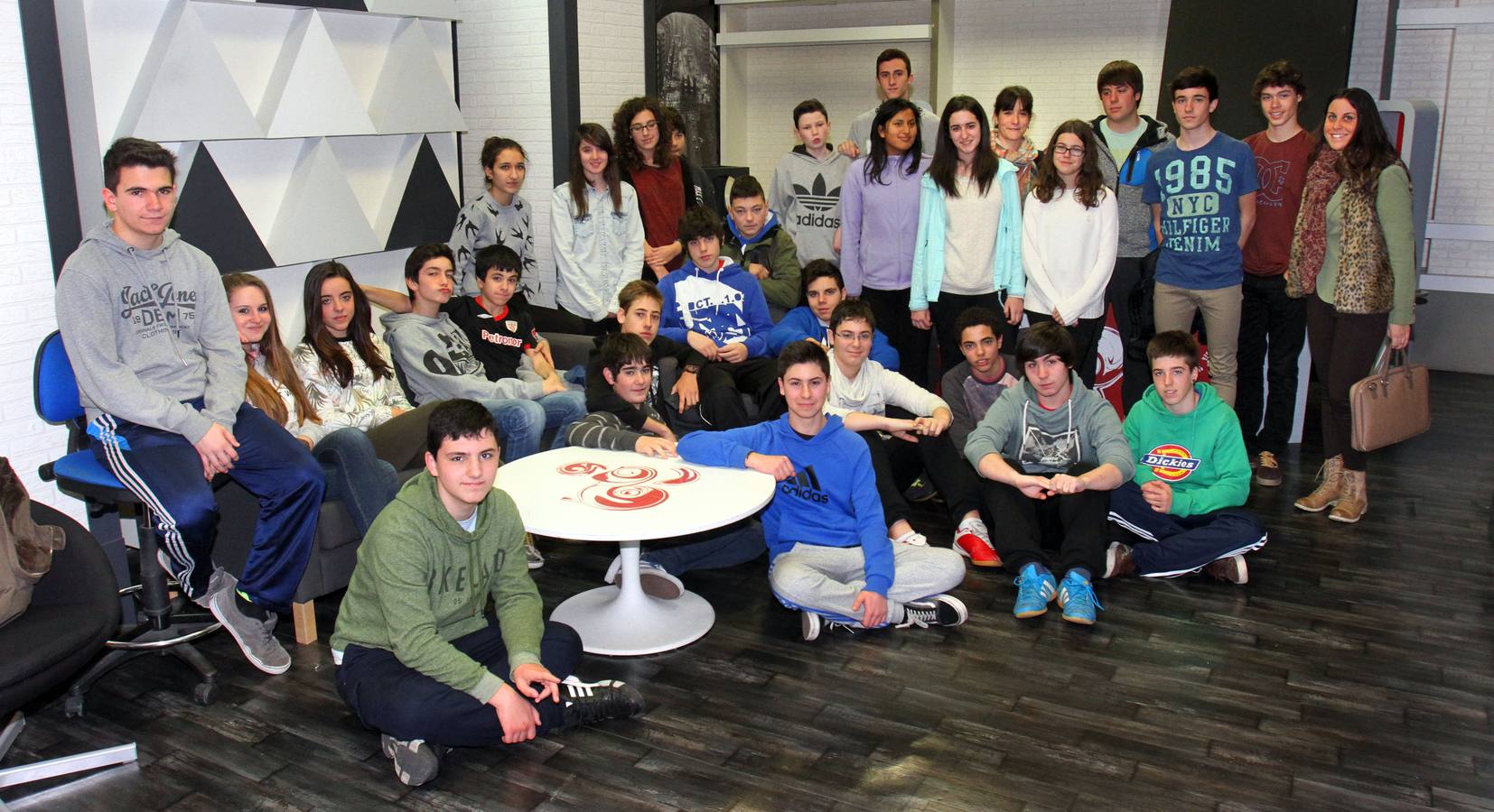Los alumnos de 3ºC de Marianistas visitan la multimedia de La Rioja