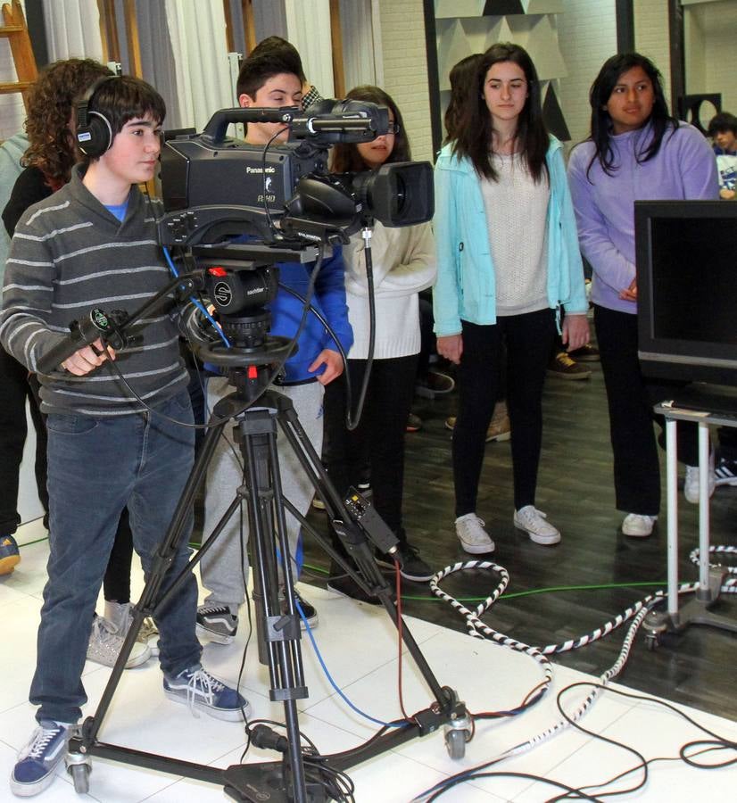 Los alumnos de 3ºC de Marianistas visitan la multimedia de La Rioja