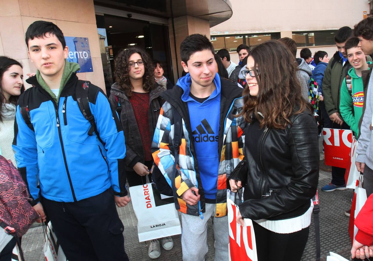 Los alumnos de 3ºC de Marianistas visitan la multimedia de La Rioja