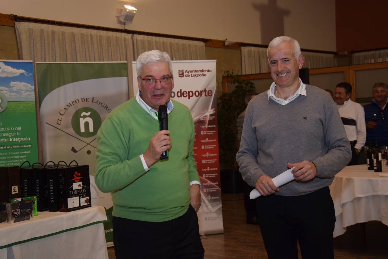 Entrega de premios de la V Liga de Golf y Vino (I)