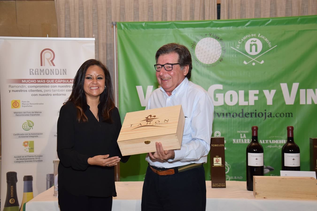 Entrega de premios de la V Liga de Golf y Vino (II)