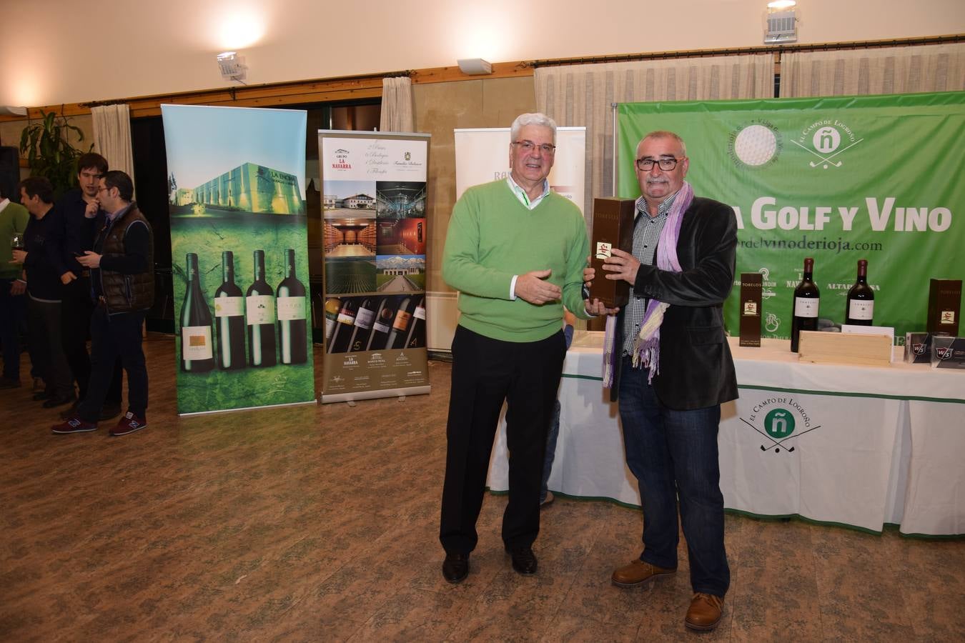 Entrega de premios de la V Liga de Golf y Vino (II)