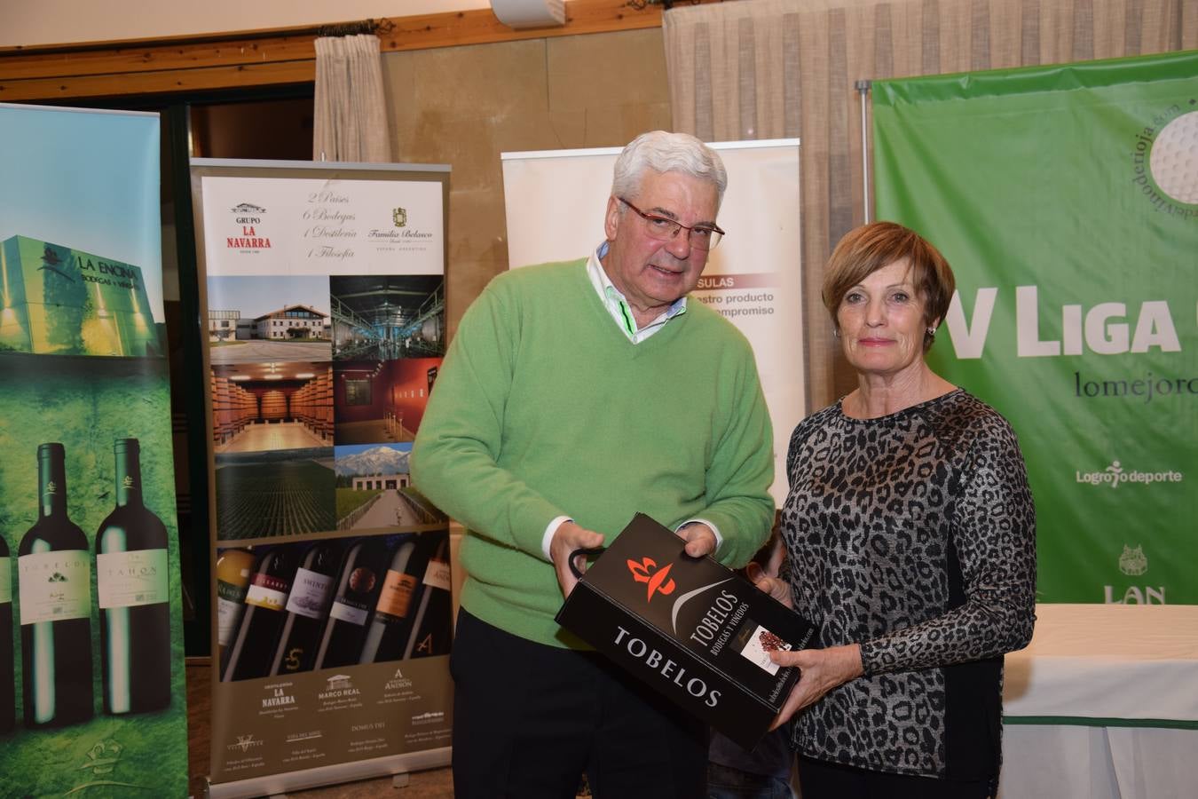 Entrega de premios de la V Liga de Golf y Vino (II)