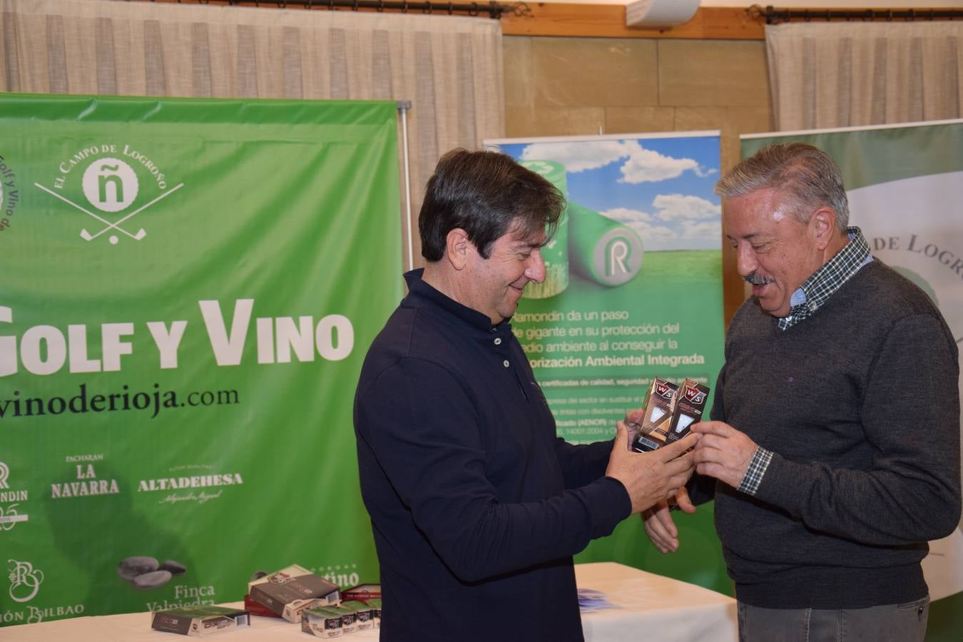 Entrega de premios de la V Liga de Golf y Vino (II)