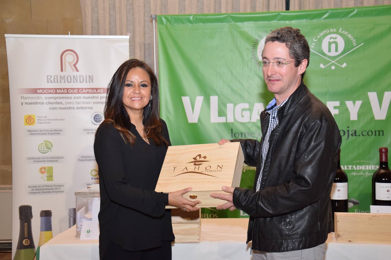 Entrega de premios de la V Liga de Golf y Vino (II)